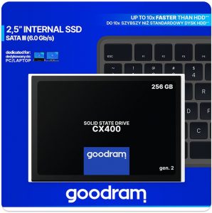 Dysk SSD 256GB - goodram CX400